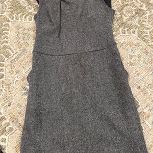 Banana Republic Charcoal Midi Dress